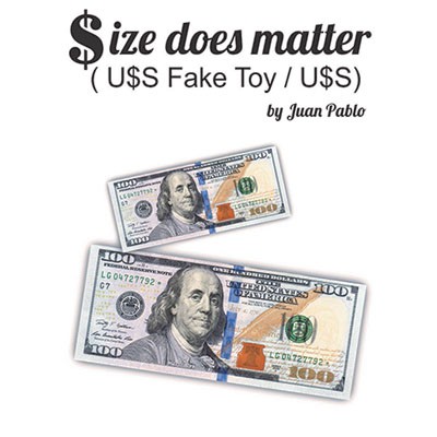 Size Does Matter USD (Gimmicks and Online Instructions) by Juan Pablo Magic