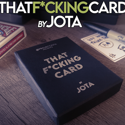 That f...cking card by JOTA